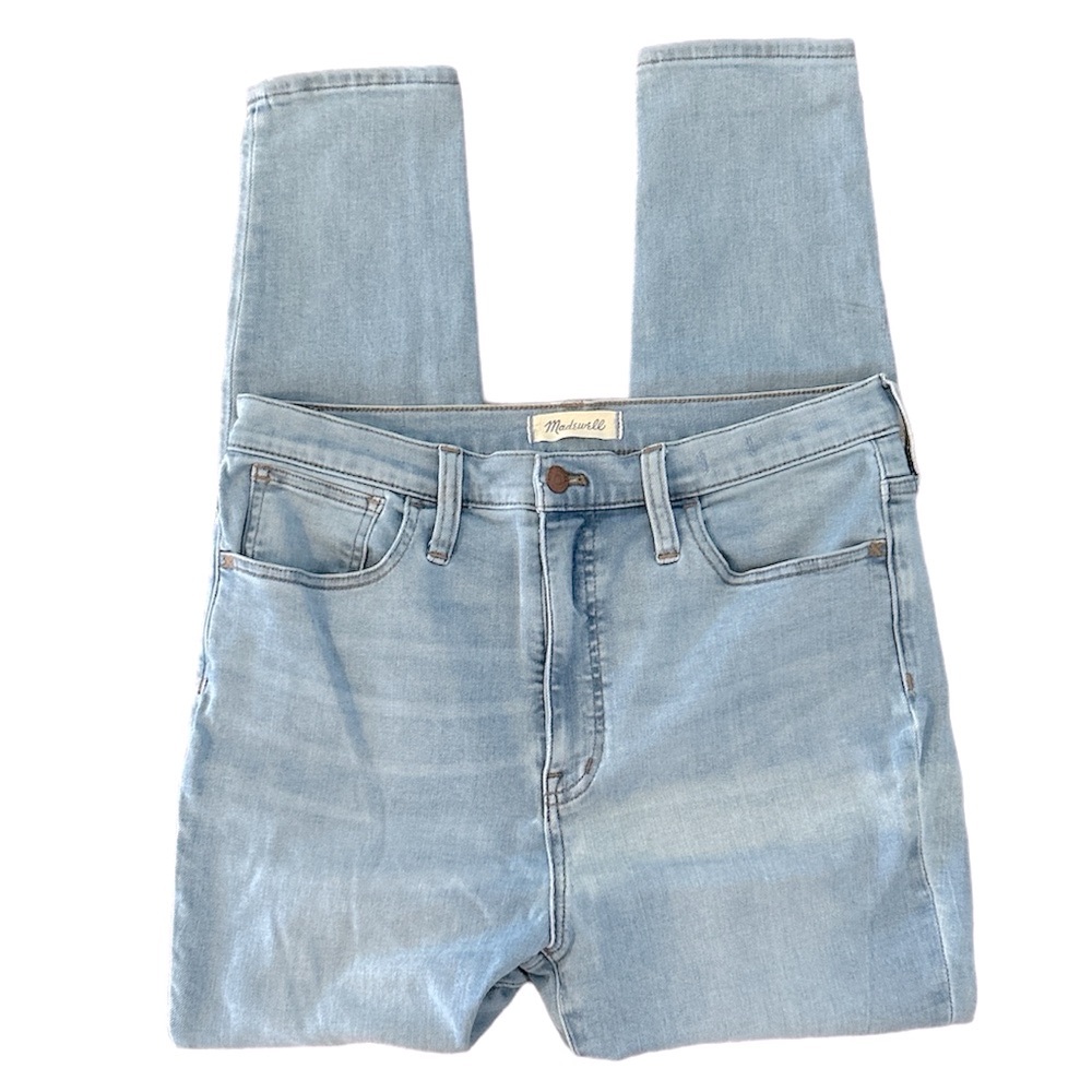Madewell Roadtripper curvy jeans Meade wash sz 30 tall